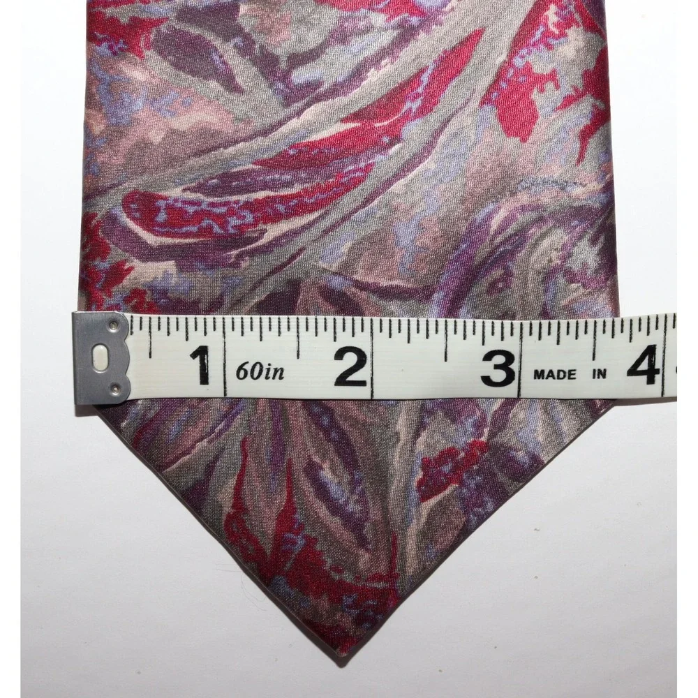 Oleg Cassini‎ Men's 100% Silk Paisley Tie Necktie